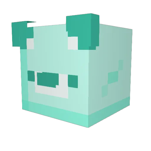 xXNyoXx Minecraft avatar head, 3D render