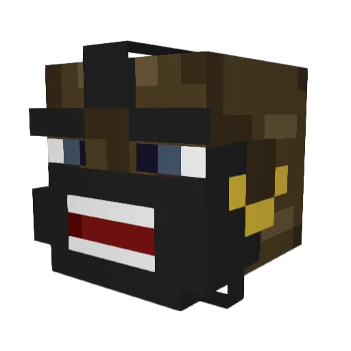 xXOGKUSHLORDXx Minecraft avatar head, 3D render