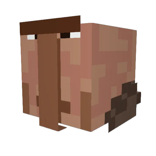 xXONETRYXx Minecraft avatar head, 3D render