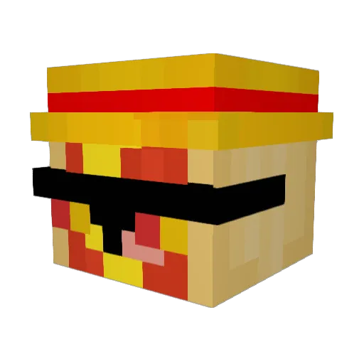 xXOnlySwordXx Minecraft avatar head, 3D render