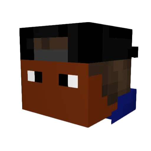 xXP1mpDaddy100Xx Minecraft avatar head, 3D render