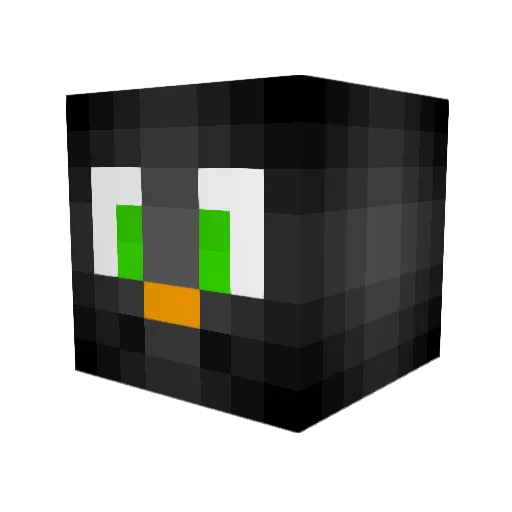xXPlatypusXx Minecraft avatar head, 3D render