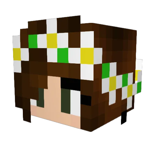 xXPuppeXx Minecraft avatar head, 3D render