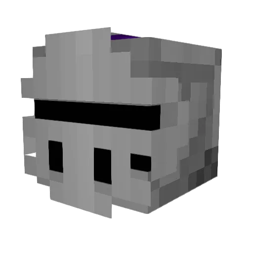 xXRacreedXx Minecraft avatar head, 3D render