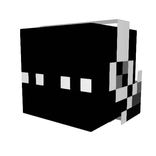 xXSWAGCREEPERXx Minecraft avatar head, 3D render