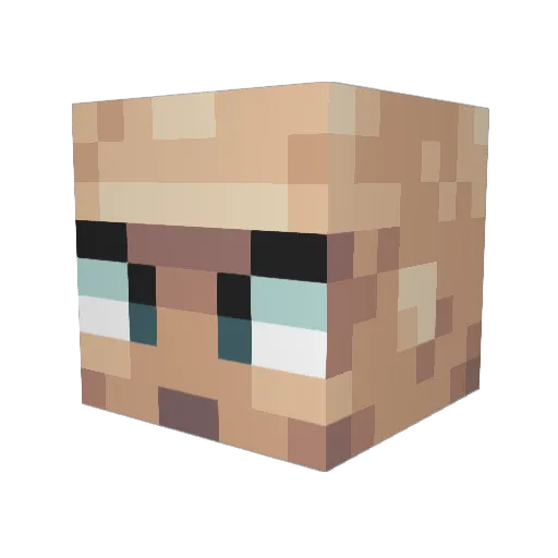 xXSettleXx Minecraft avatar head, 3D render
