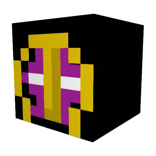 xXShadow_KING Minecraft avatar head, 3D render