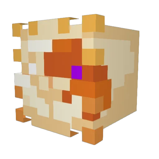 xXShadow__FangXx Minecraft avatar head, 3D render