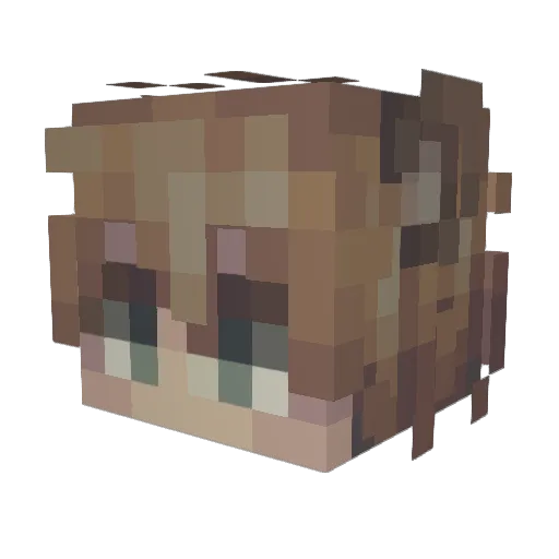 xXSmallSimonXx Minecraft avatar head, 3D render
