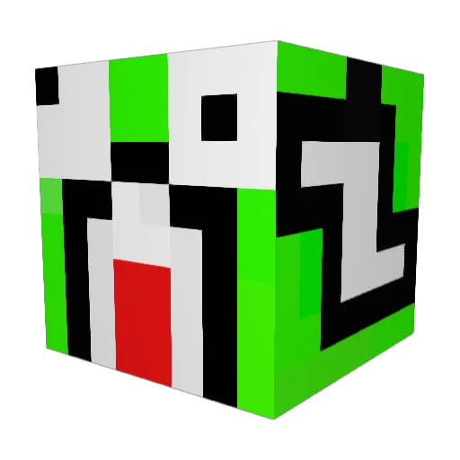 xXSportieXx Minecraft avatar head, 3D render