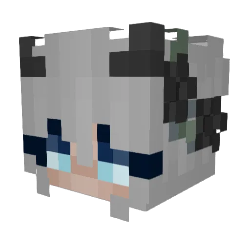 xXSyntax_ErrorXx Minecraft avatar head, 3D render