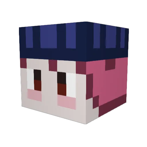 xXTheBigNineXx Minecraft avatar head, 3D render
