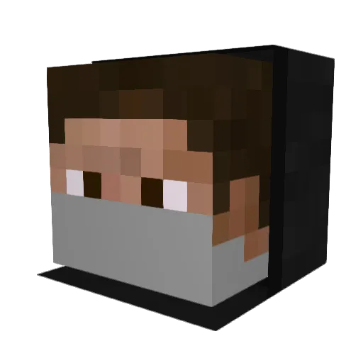 xXTomi93Xx Minecraft avatar head, 3D render