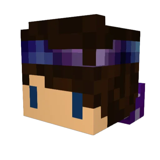 xXTryHardBozzXx Minecraft avatar head, 3D render