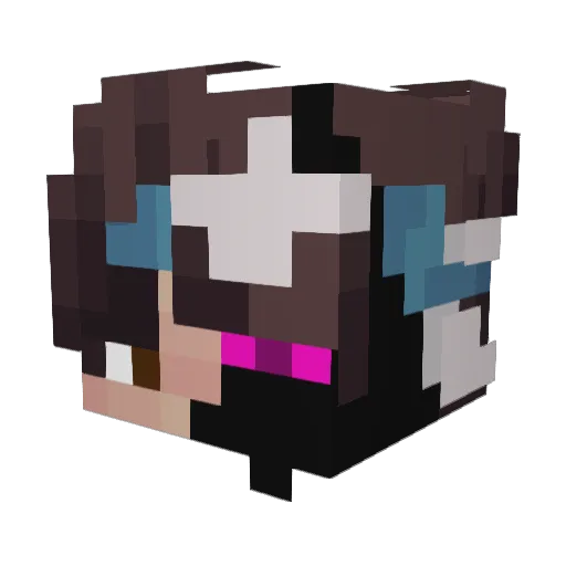 xXV_Lenz2009Xx Minecraft avatar head, 3D render