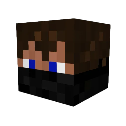 xXWarrior1Xx Minecraft avatar head, 3D render