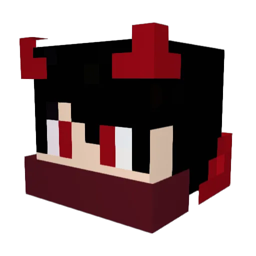xXWilkuXx Minecraft avatar head, 3D render