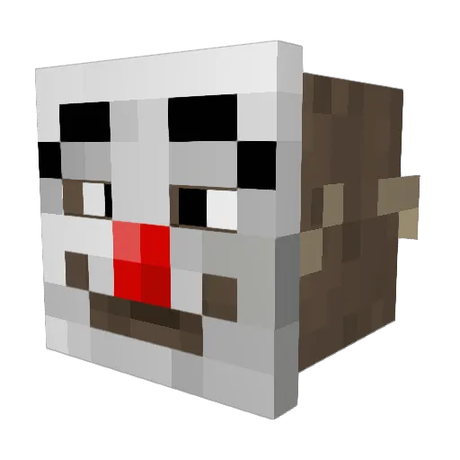 xXYoung_ManulXx Minecraft avatar head, 3D render