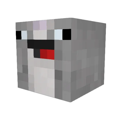 xX_263ms_Xx Minecraft avatar head, 3D render
