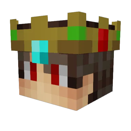 xX_AMIZZ_Xx Minecraft avatar head, 3D render