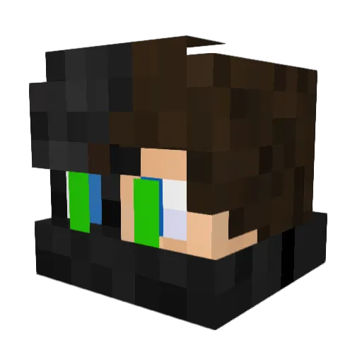 xX_AlEx_PvP_Xx Minecraft avatar head, 3D render