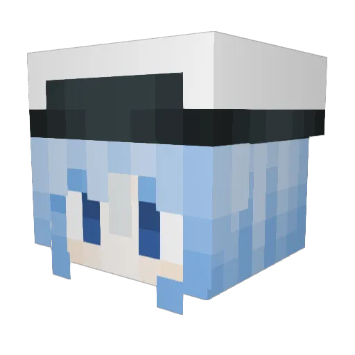 xX_Alf_Xx Minecraft avatar head, 3D render