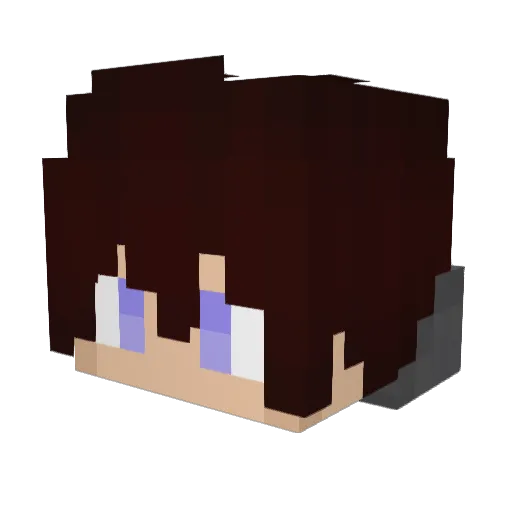 xX_Chilly_Xx Minecraft avatar head, 3D render