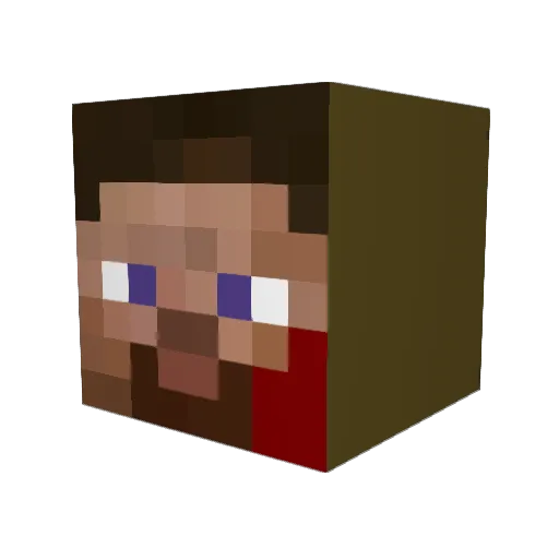 xX_Hayes_Xx Minecraft avatar head, 3D render