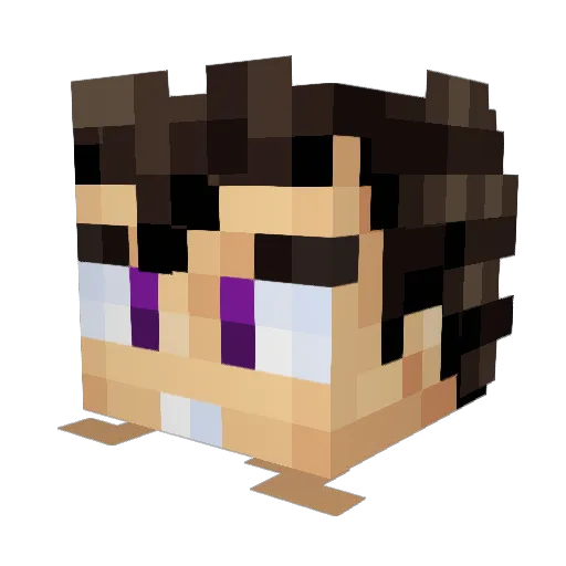 xX_LISANDRO67_Xx Minecraft avatar head, 3D render