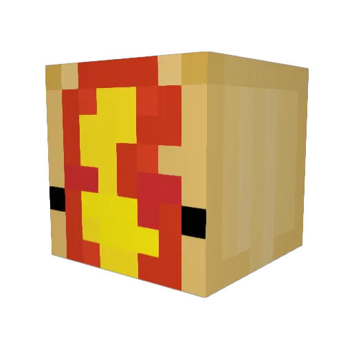 xX_LilBreezy_Xx Minecraft avatar head, 3D render