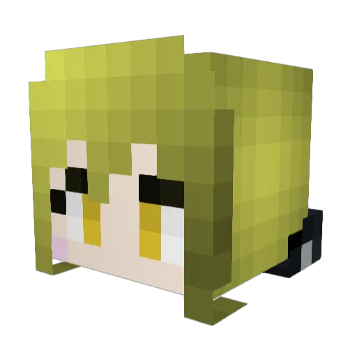 xX_Medusa_Xx Minecraft avatar head, 3D render