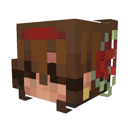 xX_Noah187_Xx Minecraft avatar head, 3D render