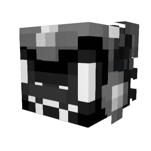 xX_PhatProto_Xx Minecraft avatar head, 3D render