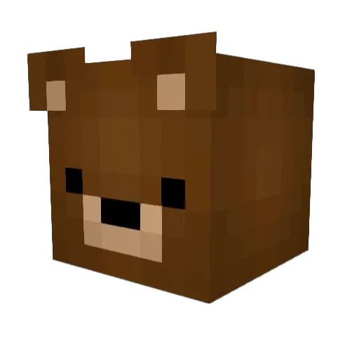 xX_R33L_MF_Xx Minecraft avatar head, 3D render