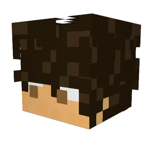 xX_Ralph_Xx Minecraft avatar head, 3D render