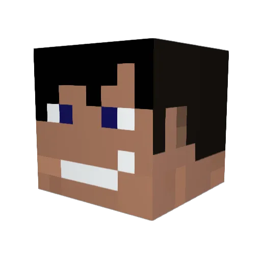 xX_TOMUS06_Xx Minecraft avatar head, 3D render