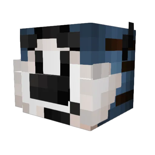 xX_TheCEO_Xx Minecraft avatar head, 3D render