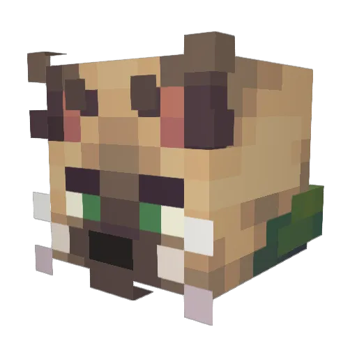 xX_Trap_Music_Xx Minecraft avatar head, 3D render