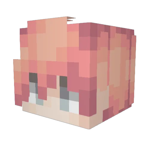 xX__MONSTER__Xx Minecraft avatar head, 3D render