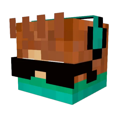 xX_aleb_Xx Minecraft avatar head, 3D render