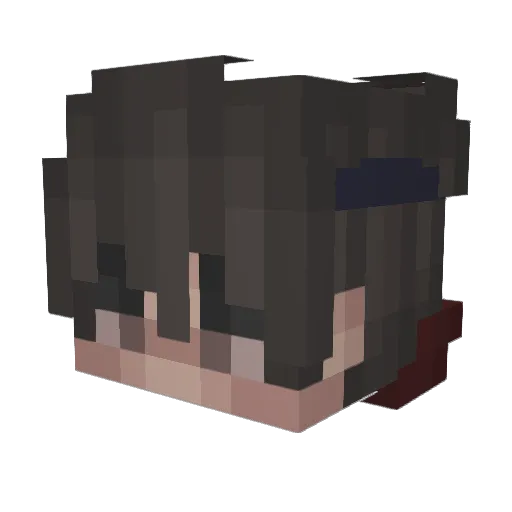 xX_emamane06_Xx Minecraft avatar head, 3D render