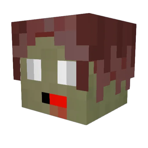 xX_fanfaro_Xx Minecraft avatar head, 3D render