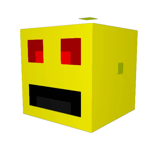 xX_mac_Xx Minecraft avatar head, 3D render