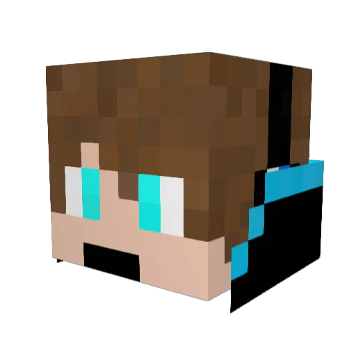 xXbossguyXx77 Minecraft avatar head, 3D render