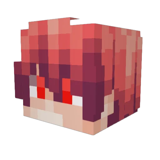 xXcemXx Minecraft avatar head, 3D render