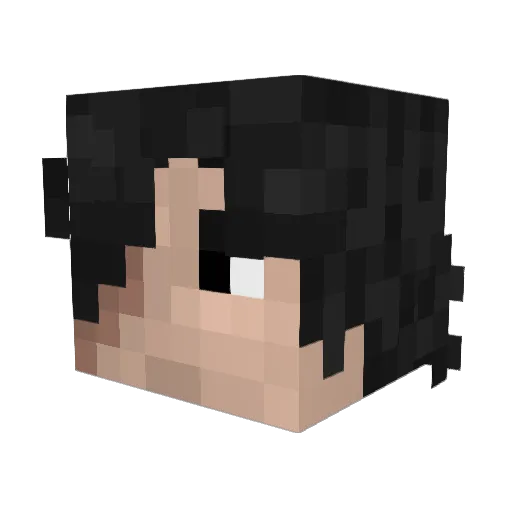 xXcorentinXx Minecraft avatar head, 3D render