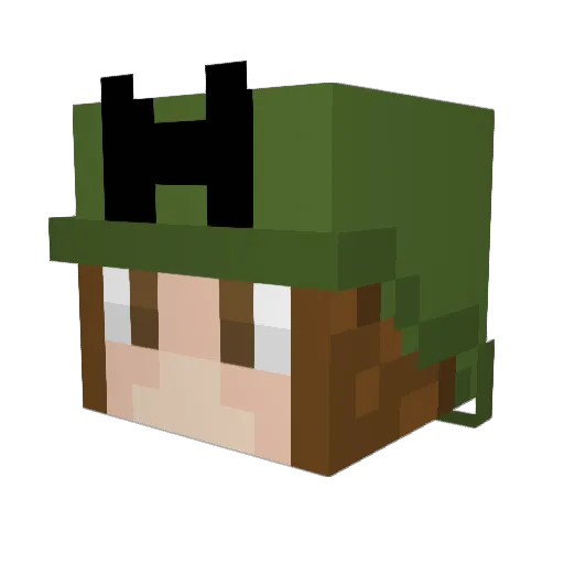xXdodovan69Xx Minecraft avatar head, 3D render