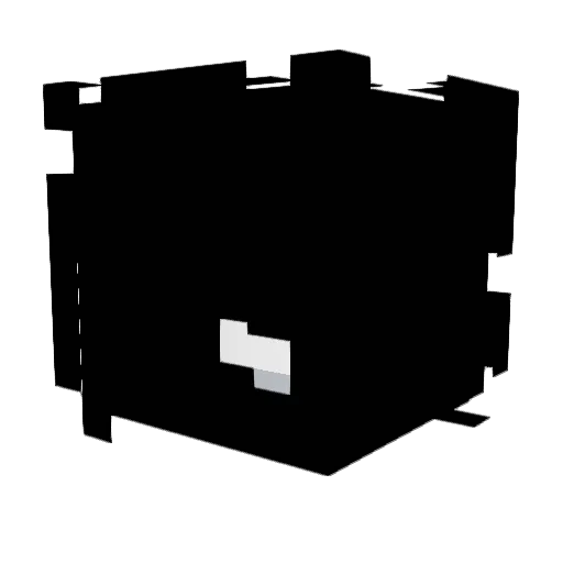 xXeri Minecraft avatar head, 3D render