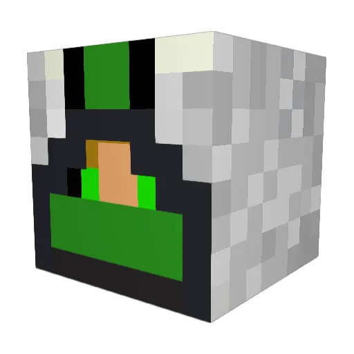 xXjaykayXx Minecraft avatar head, 3D render