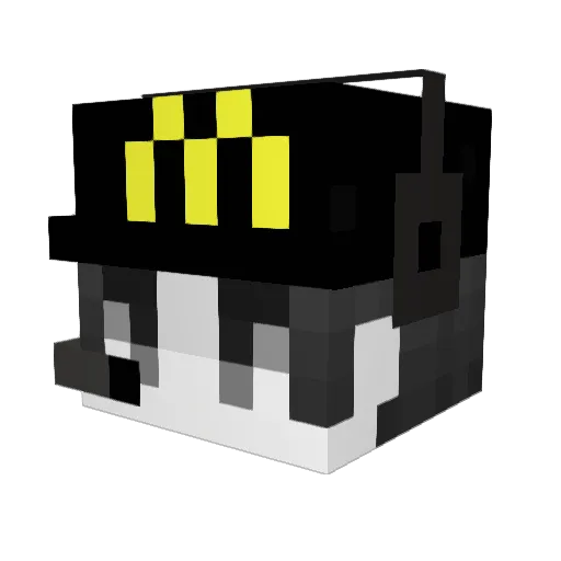 xXkondzikXx Minecraft avatar head, 3D render